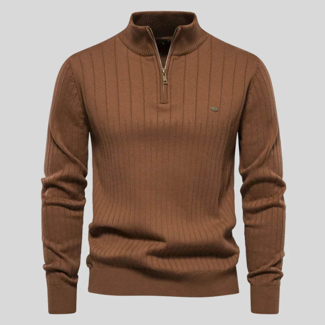 Klaus | Maglione con mezza zip, comfort premium per tutti i giorni 7