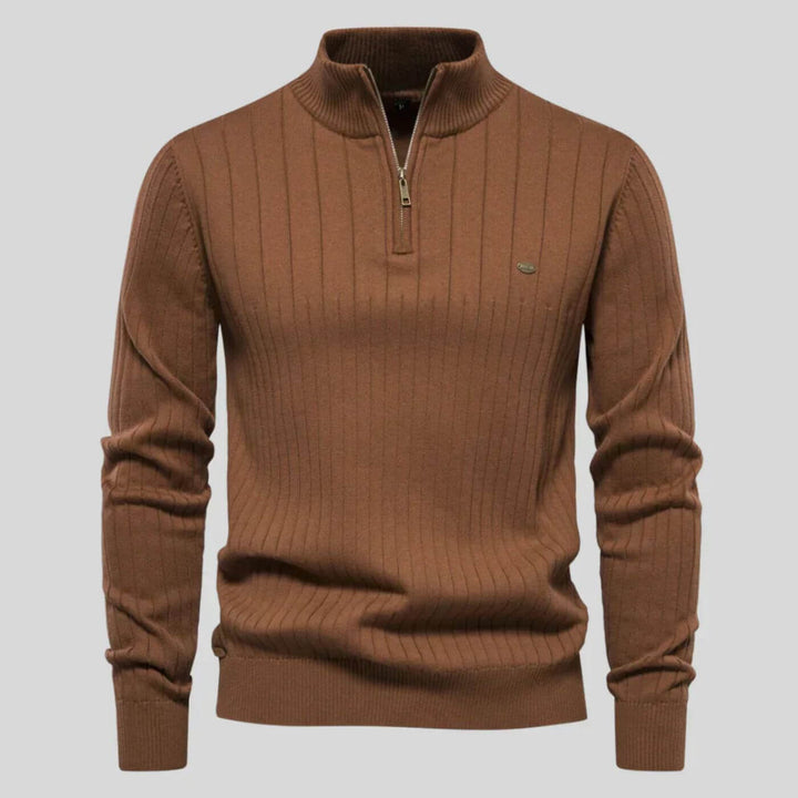 Klaus | Maglione con mezza zip, comfort premium per tutti i giorni 7