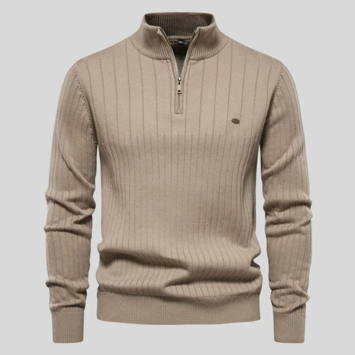 Klaus | Maglione con mezza zip, comfort premium per tutti i giorni 9