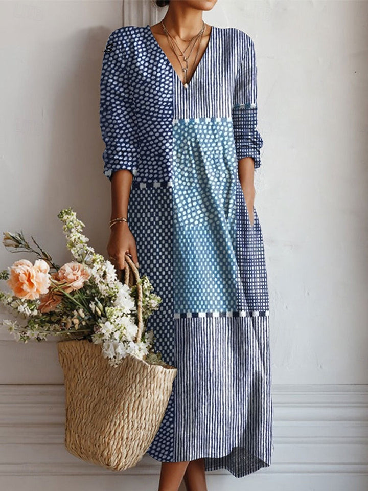 Kriselle | Elegante Abito Midi Floreale per Donna - Comfort e Stile senza Tempo 5