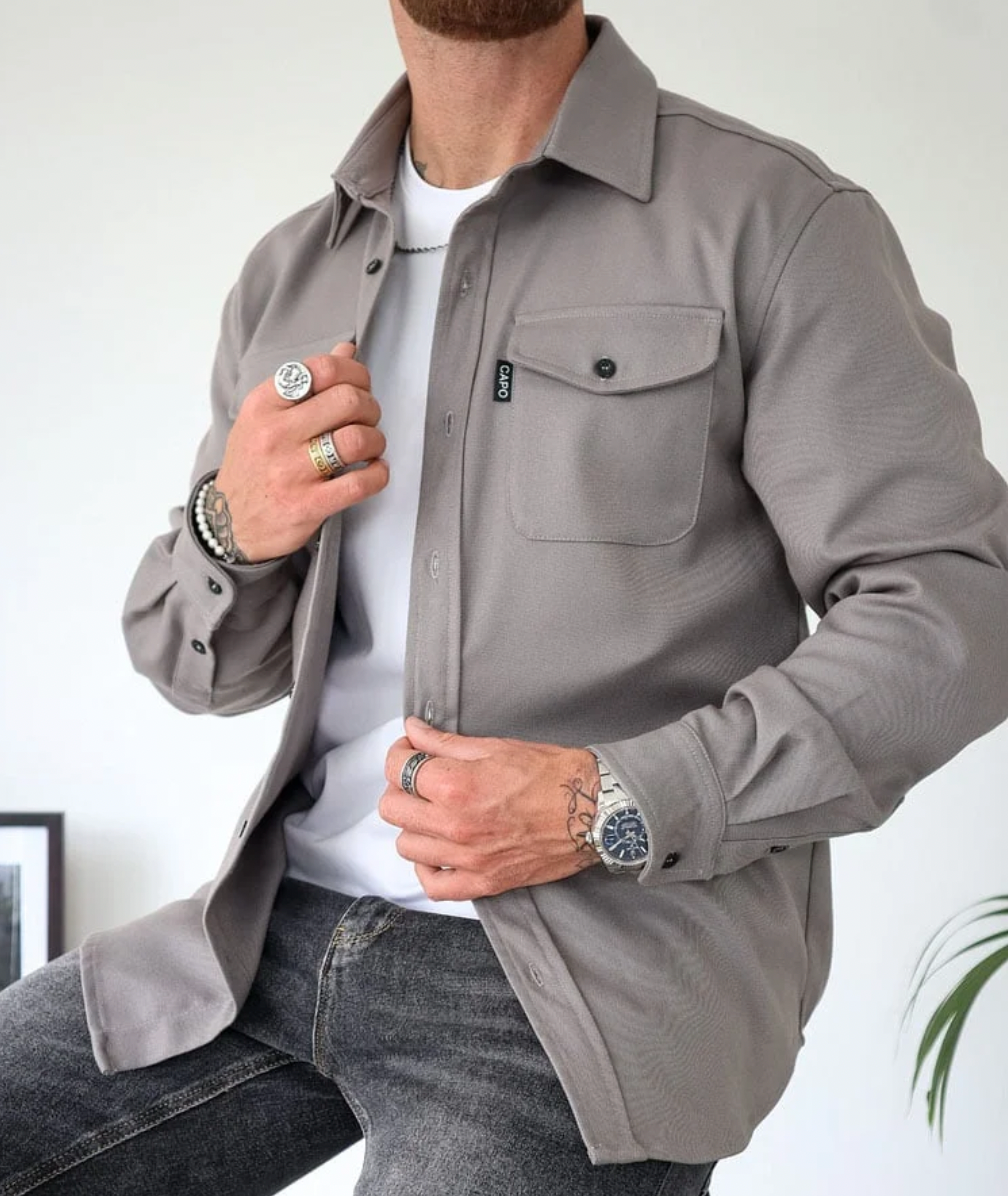 Lamar | Giacca Uomo – Elegante, Casual & Versatile in Tessuto Traspirante 3