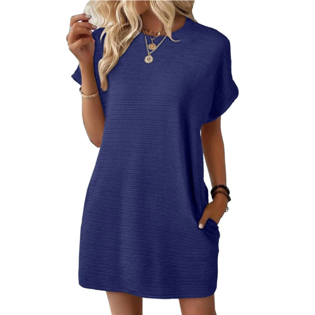 Lana | Elegante e Comodo Abito Donna T-shirt con Tasche Laterali 3
