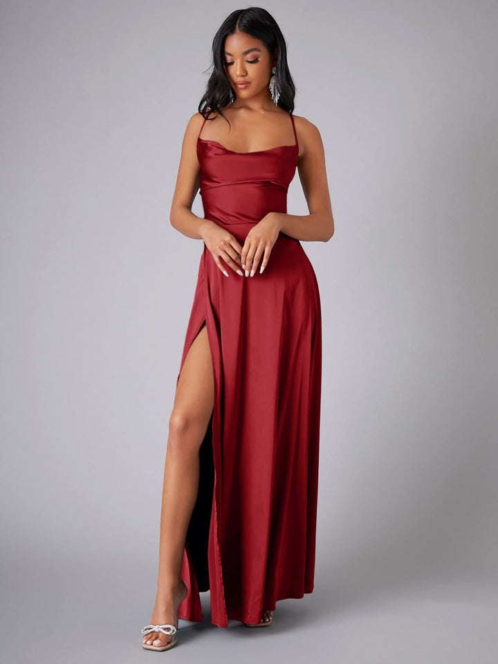 Lara | Elegante e Fluido Maxi Abito da Donna 0