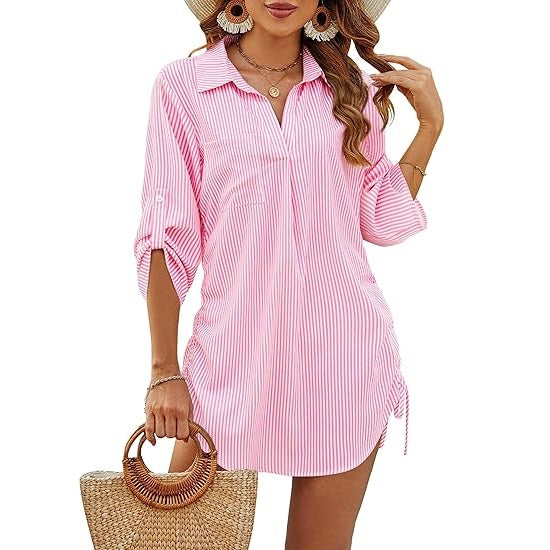 Lara | Elegante e Leggera Camicia da Spiaggia per Donna - Traspirante e Versatile 3