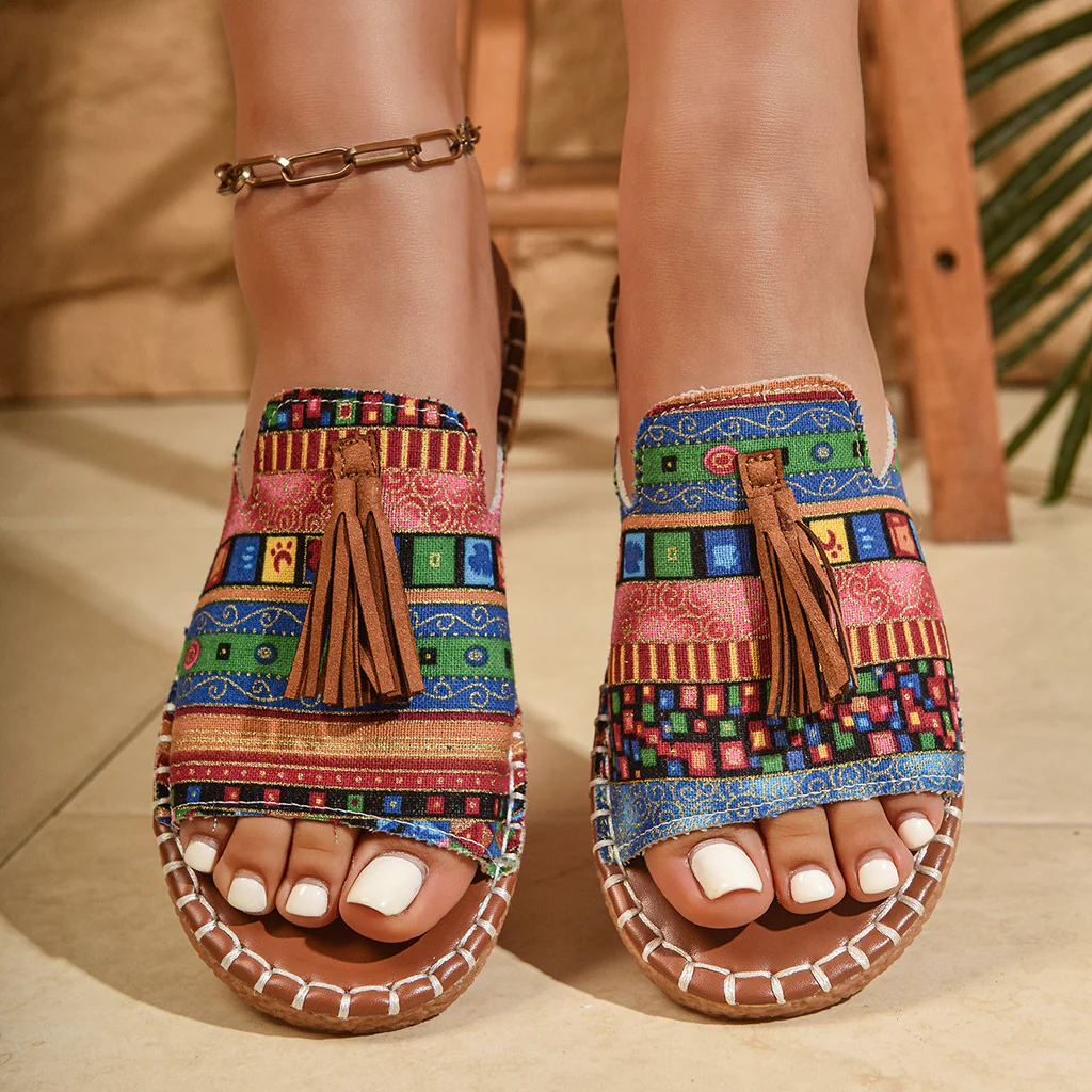 Lara | Sandali Donna Comodi – Leggeri, Boho-Chic e Perfetti per l'Estate 2
