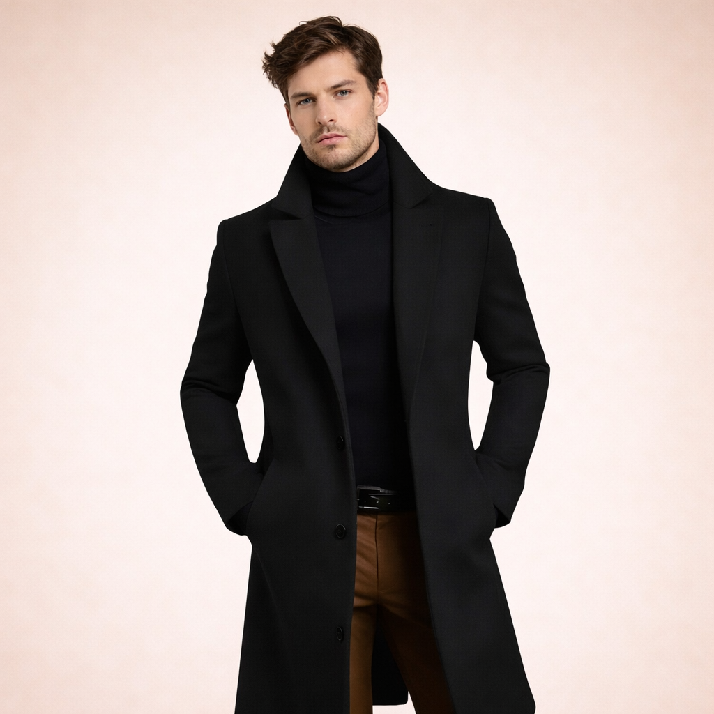 Lars | Cappotto da uomo classico, elegante e confortevole, senza tempo 6