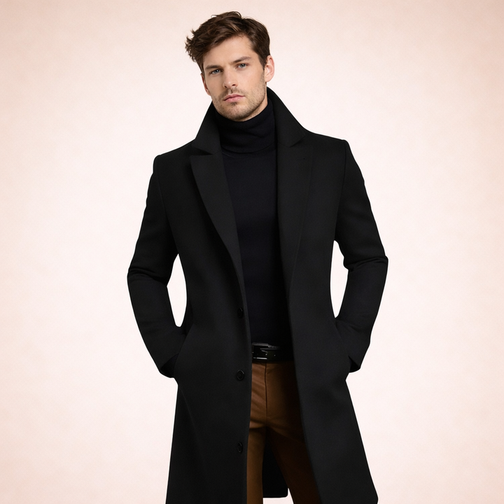 Lars | Cappotto da uomo classico, elegante e confortevole, senza tempo 6