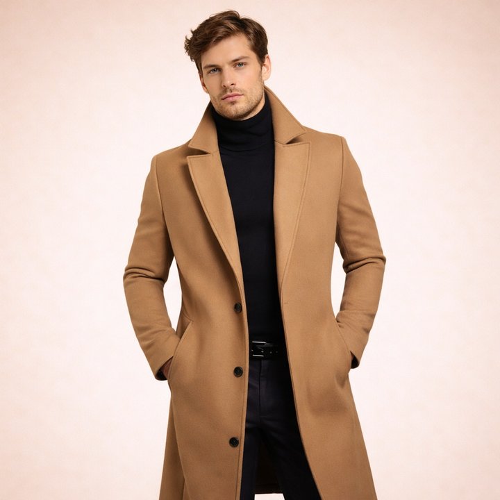 Lars | Cappotto da uomo classico, elegante e confortevole, senza tempo 8