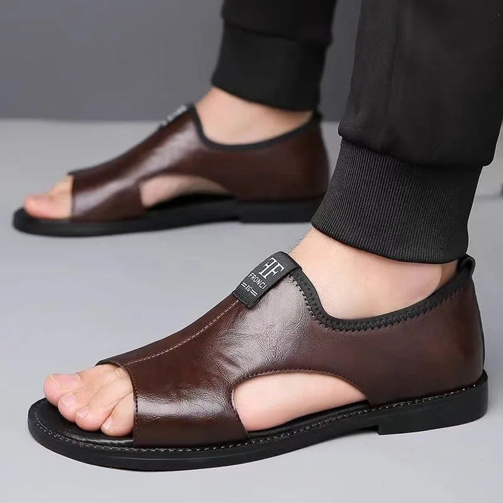 Lars | Eleganti e Comodi Sandali Uomo in Vera Pelle per Estate 2