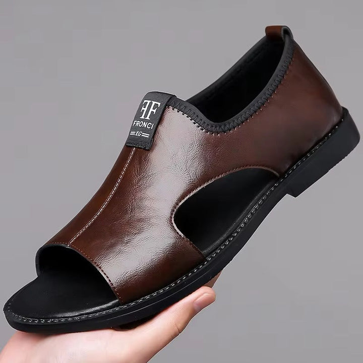 Lars | Eleganti e Comodi Sandali Uomo in Vera Pelle per Estate 6