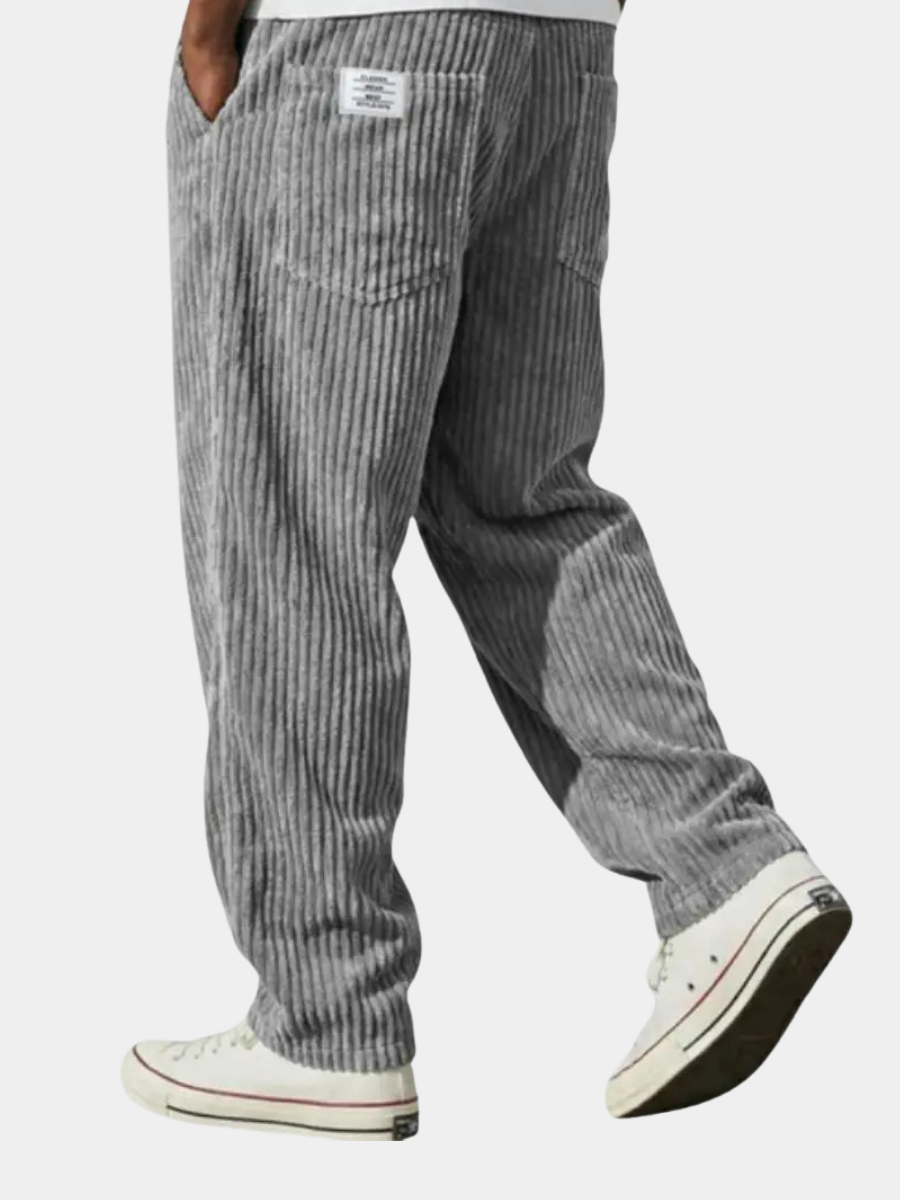 Laurent | Eleganti Pantaloni da Uomo in Velluto a Coste Casual 1