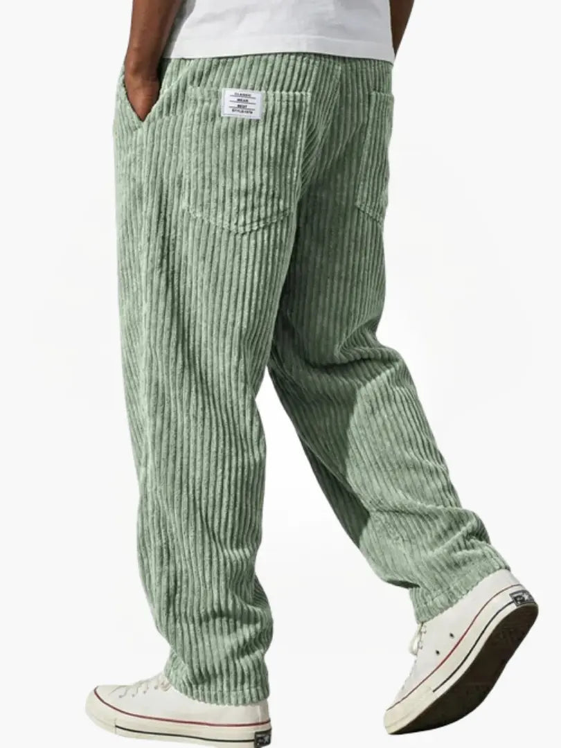 Laurent | Eleganti Pantaloni da Uomo in Velluto a Coste Casual 5