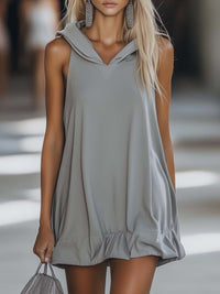 Luna | Mini-Kleid mit Kapuze im Casual-Chic-Stil