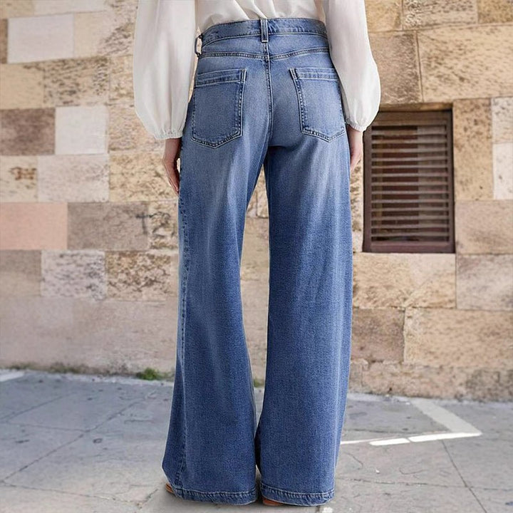 Lena | Jeans Vintage a Vita Alta, Ampia e Trendy 5