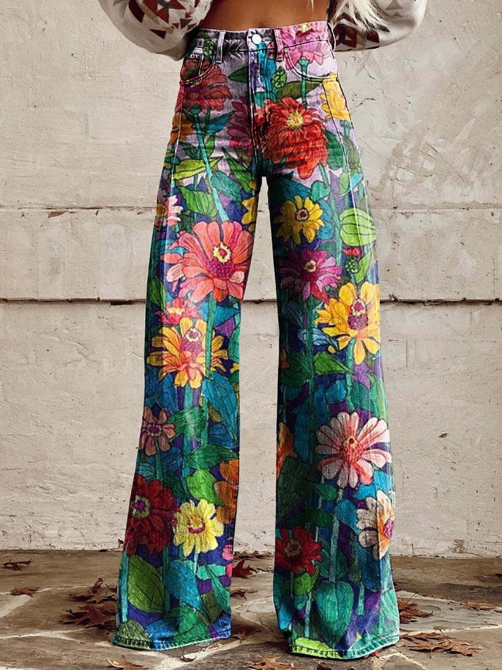 Lena | Jeans a gamba larga, comodi e traspiranti 1