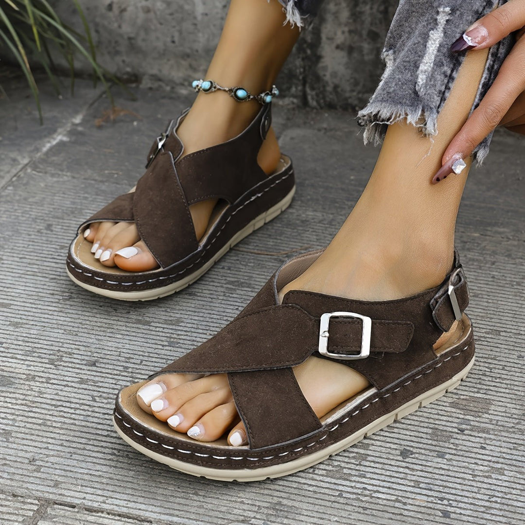 Leni | Eleganti e Comodi Sandali con Plateau da Donna 7