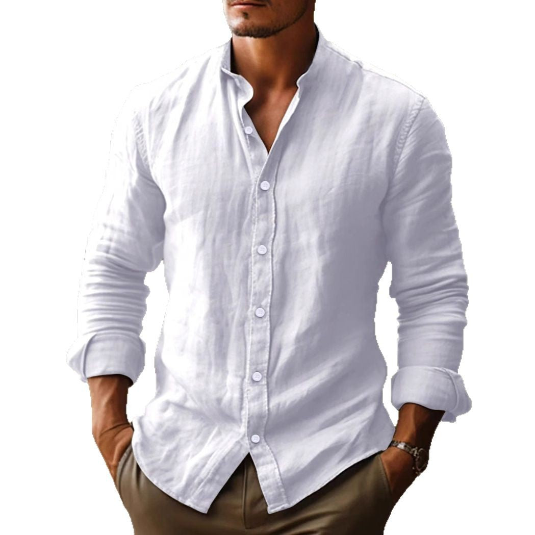 Leon | Camicia da uomo in lino, leggera ed elegante 5