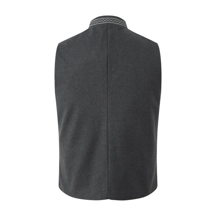 Leon | Gilet Uomo Slim Fit Elegante con Ricami e Dettagli Tradizionali 2