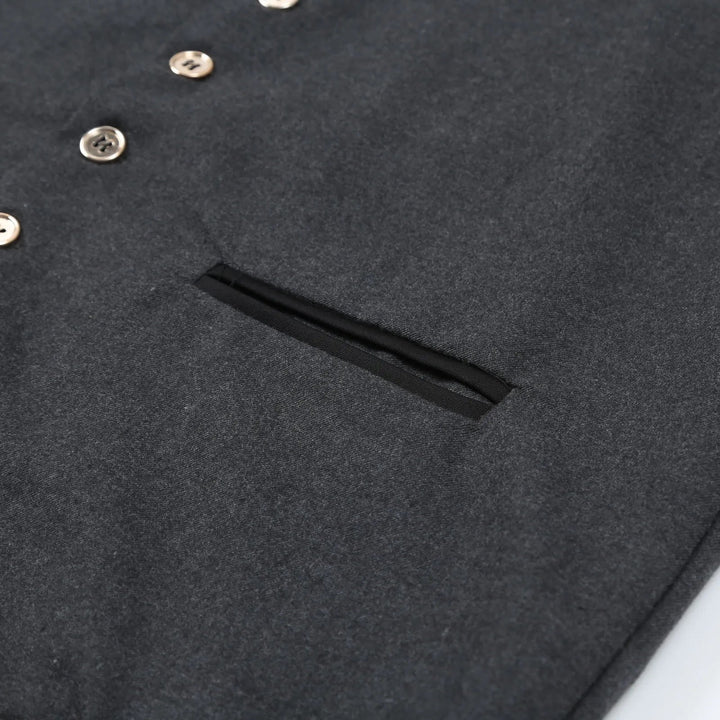 Leon | Gilet Uomo Slim Fit Elegante con Ricami e Dettagli Tradizionali 4