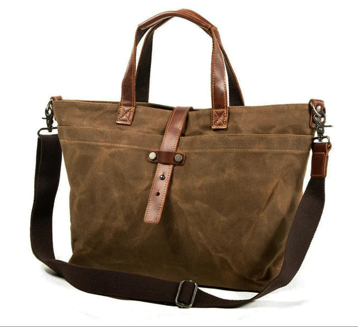 Levin | Robusta borsa tote in tela per l'uso quotidiano e i viaggi. 0