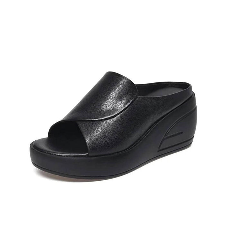 Lia | Eleganti e Comodi Sandali Donna Ortopedici con Zeppa 1