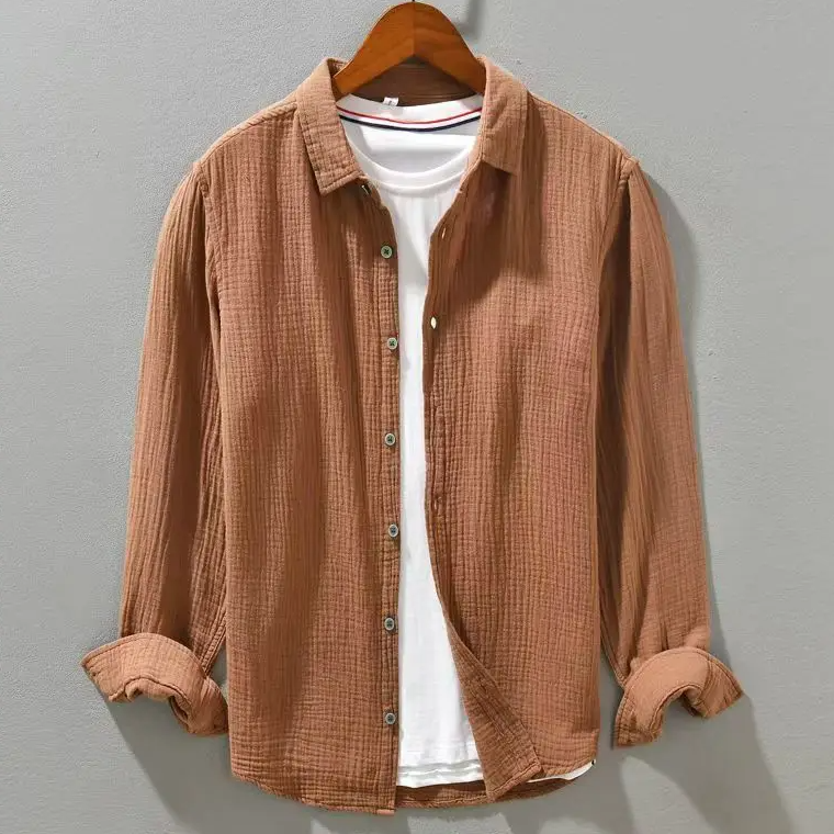 Liam | Camicia Uomo Elegante e Traspirante – Comfort Fit per Ogni Occasione 0
