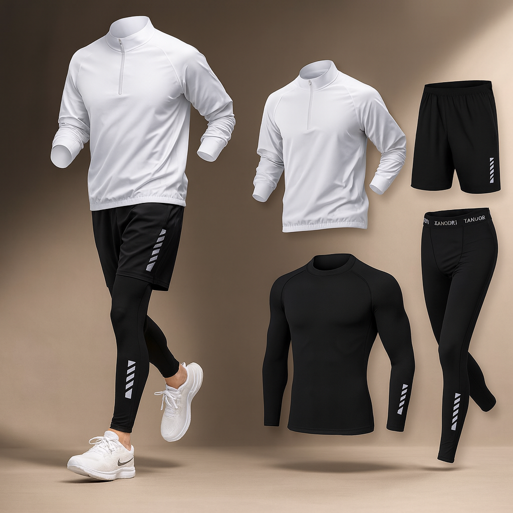 Liam | Flessibile, Traspirante & Urban Set da Allenamento Multifunzionale 2