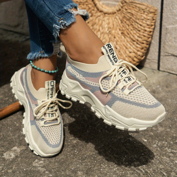 Lina | Sneakers Traspiranti e Leggere per Passeggio – Comfort e Design Sportivo 0