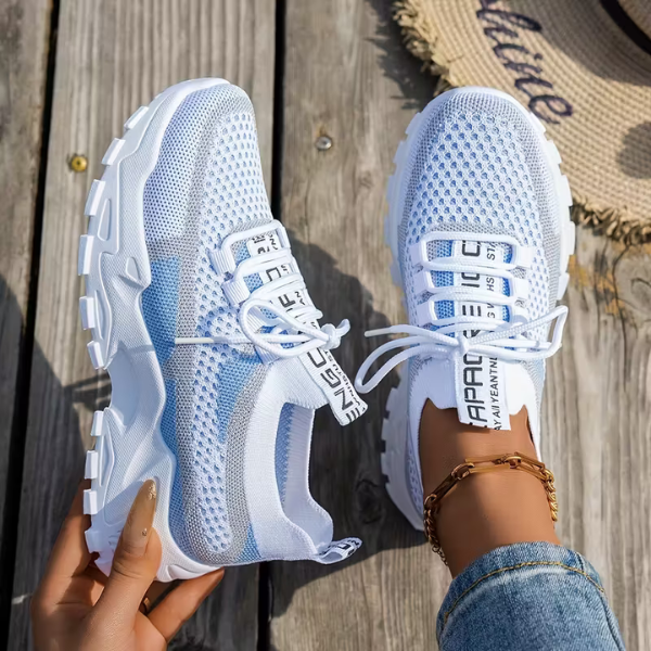 Lina | Sneakers Traspiranti e Leggere per Passeggio – Comfort e Design Sportivo 2