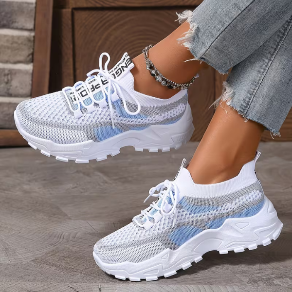 Lina | Sneakers Traspiranti e Leggere per Passeggio – Comfort e Design Sportivo 8