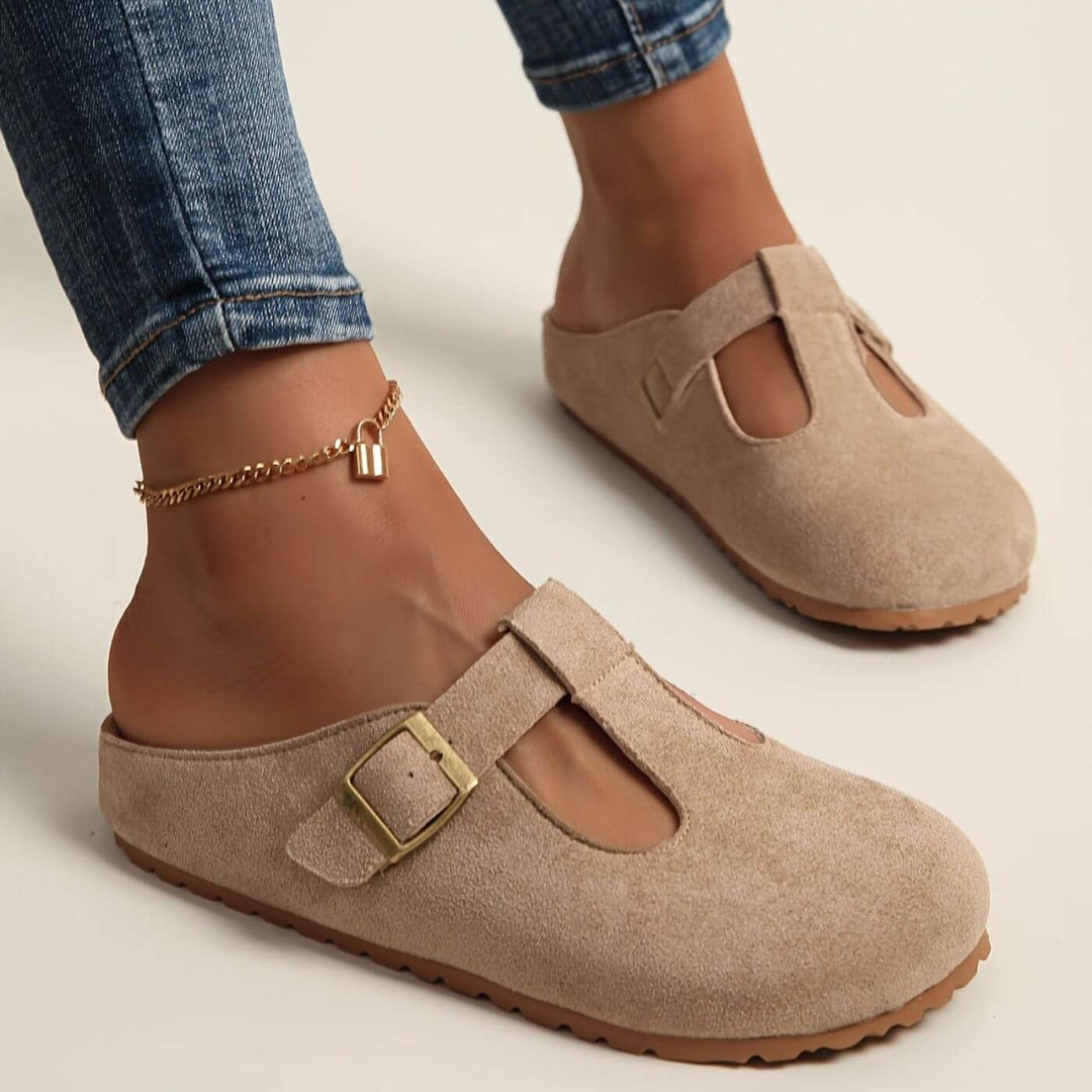 Lina | Zoccoli Donna Regolabili e Colorati in Legno, Comfort Ergonomico 2