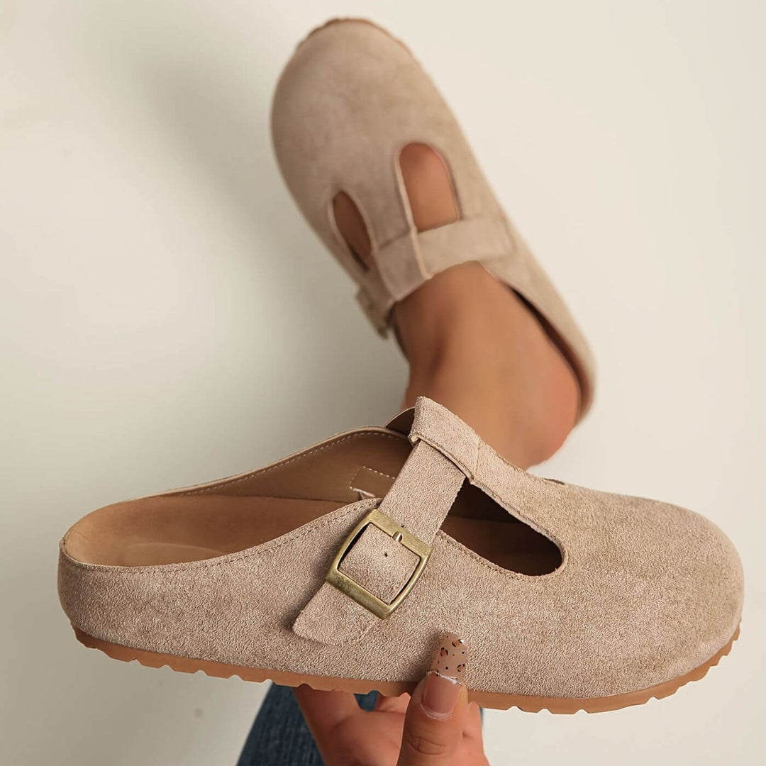Lina | Zoccoli Donna Regolabili e Colorati in Legno, Comfort Ergonomico 4