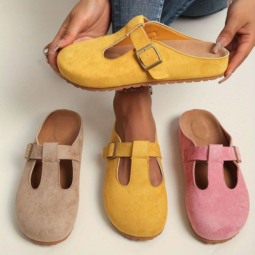 Lina | Zoccoli Donna Regolabili e Colorati in Legno, Comfort Ergonomico 5