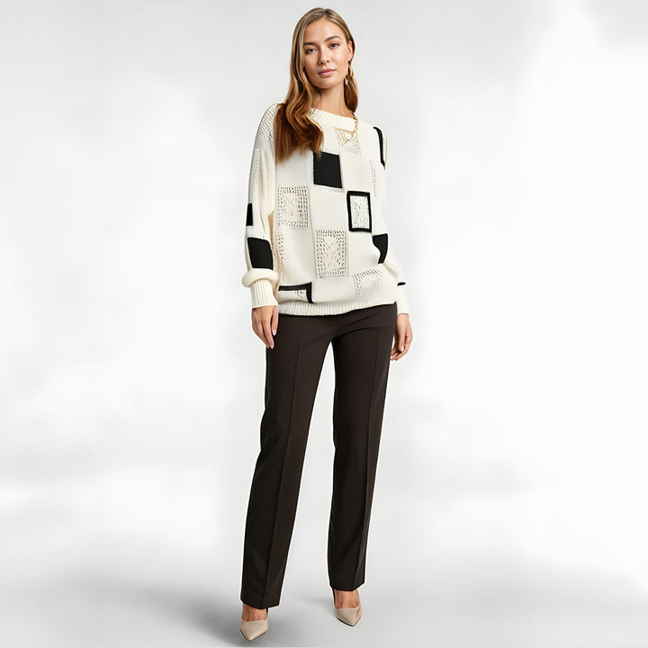 Linde | Comodo e caldo maglione a collo alto 3