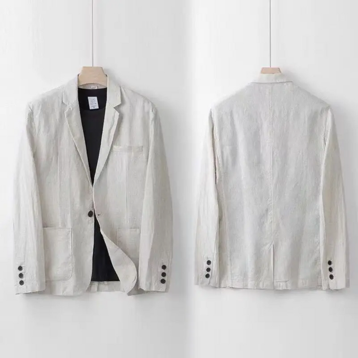 LinoLux | Elegante Set di Biancheria in Lino Slim Fit 3