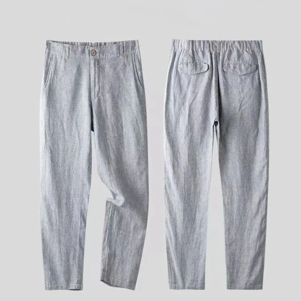 LinoLux | Elegante Set di Biancheria in Lino Slim Fit 6