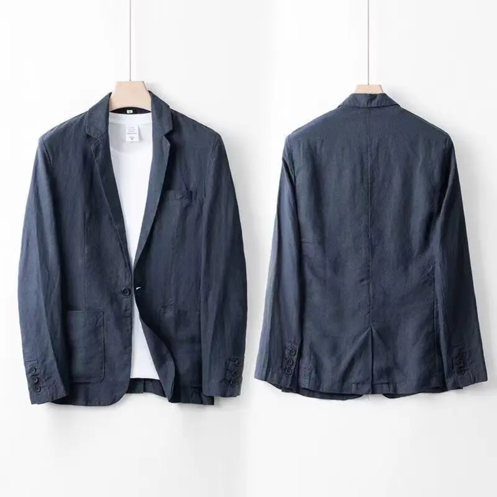 LinoLux | Elegante Set di Biancheria in Lino Slim Fit 8