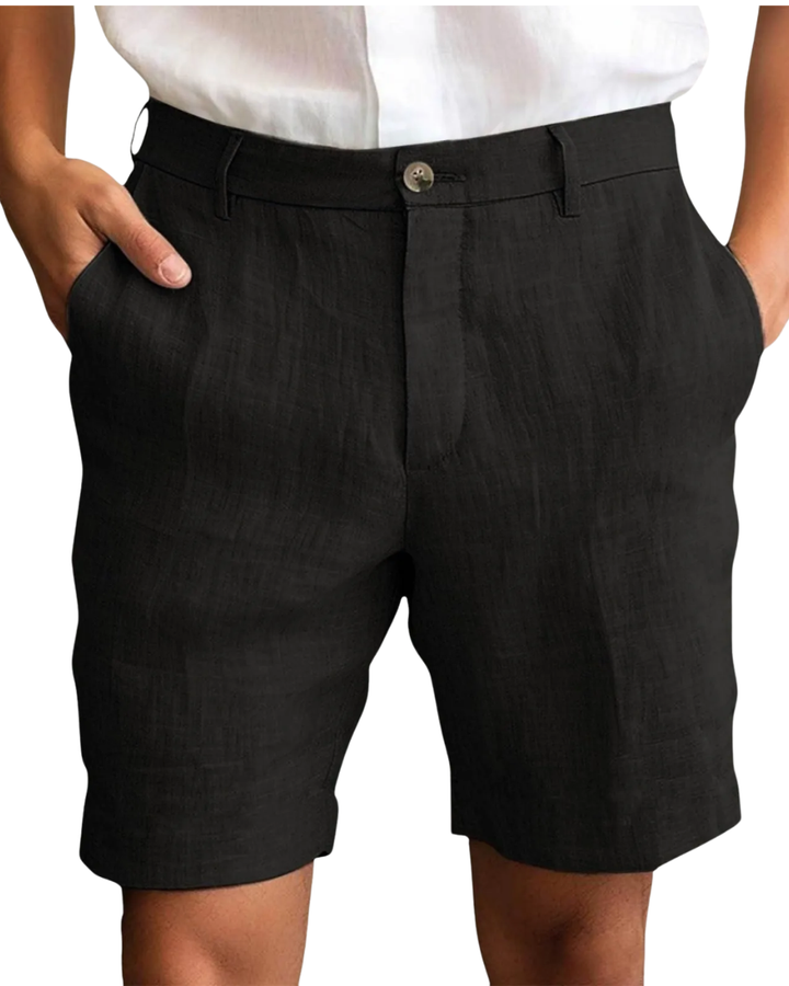 LinoVibe | Eleganti Pantaloncini Uomo in Lino Traspirante e Leggero 1