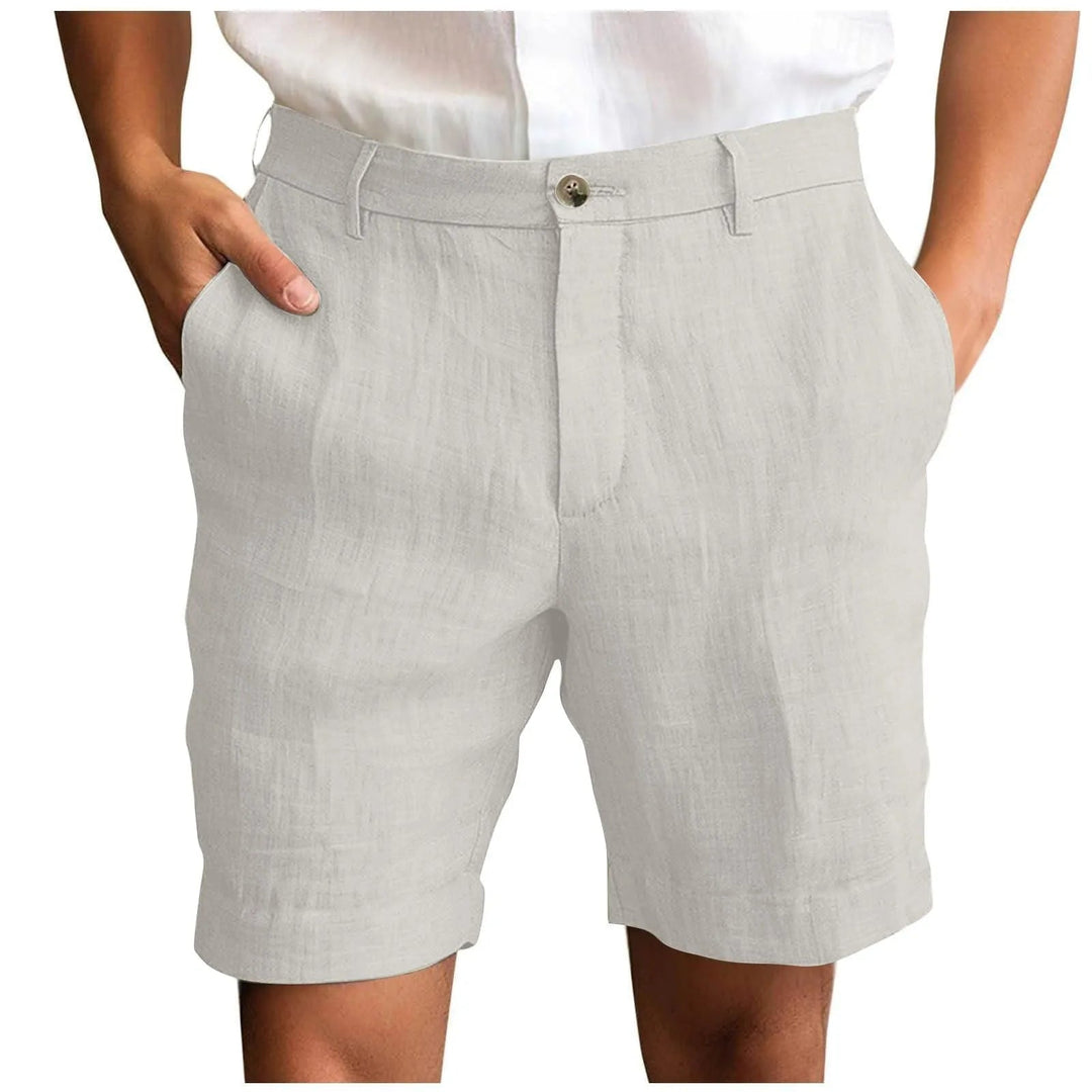 LinoVibe | Eleganti Pantaloncini Uomo in Lino Traspirante e Leggero 9
