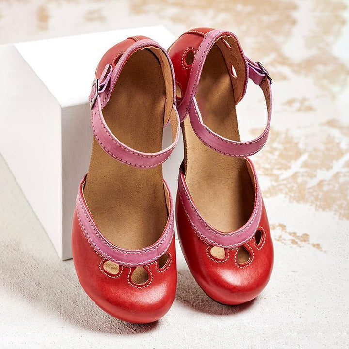 Liora | Sandali Estivi Donna Comodi Eleganti Tacco Basso 2