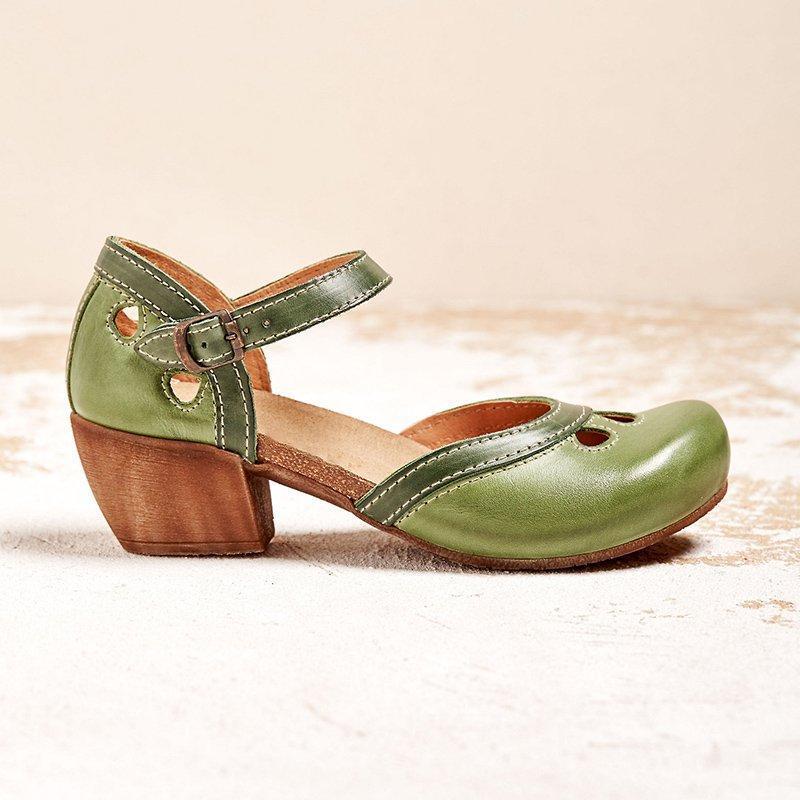 Liora | Sandali Estivi Donna Comodi Eleganti Tacco Basso 4