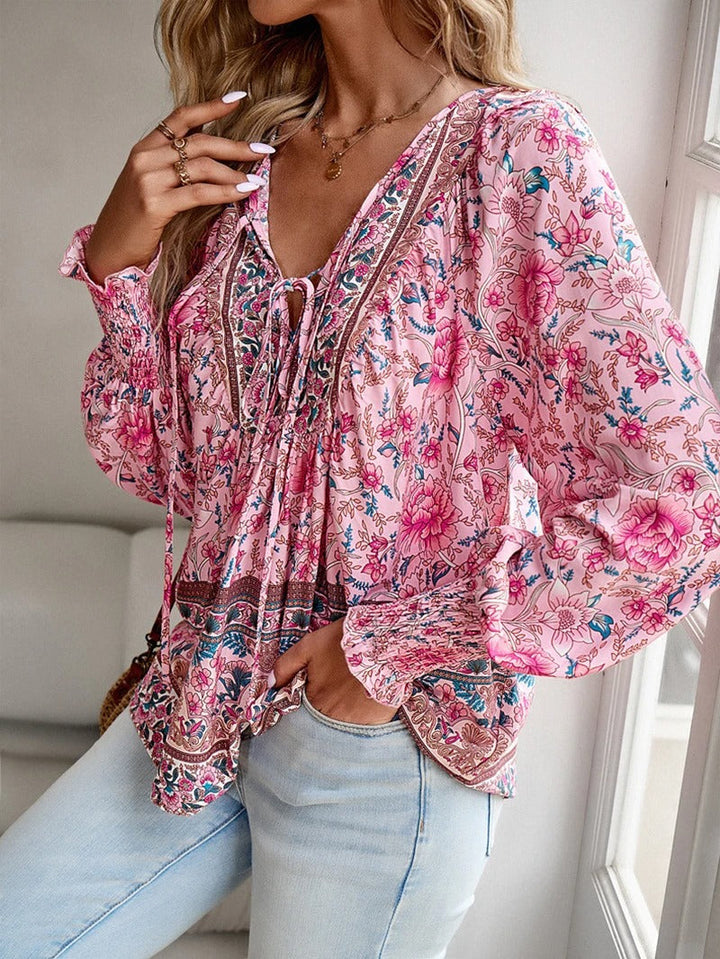 Lisa | Top leggero ed elegante con stampa floreale 5