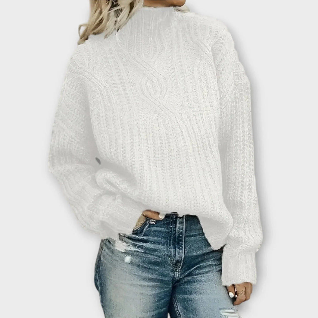 Liv | Maglione moderno a collo alto 3