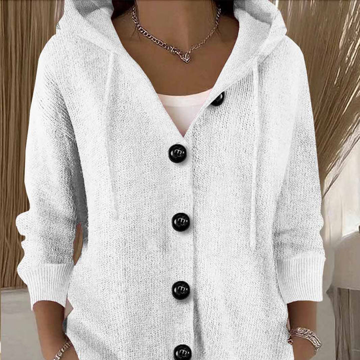 Livia | Cardigan Lungo Donna Elegante a Maniche Lunghe 0
