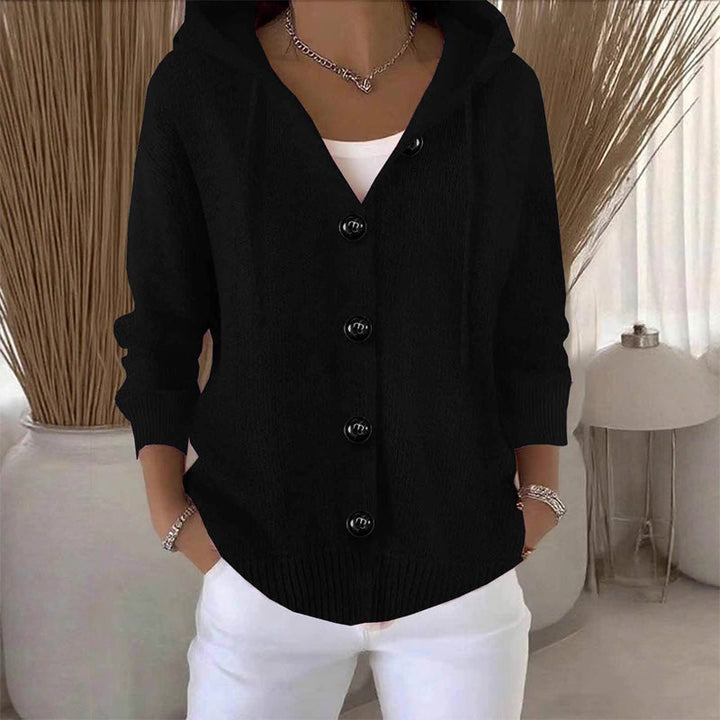 Livia | Cardigan Lungo Donna Elegante a Maniche Lunghe 3