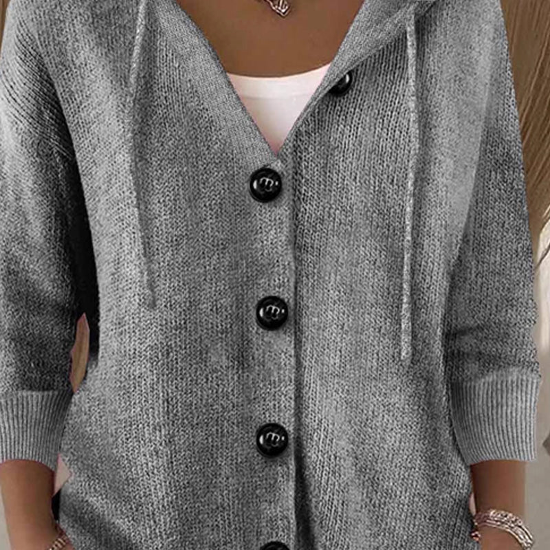 Livia | Cardigan Lungo Donna Elegante a Maniche Lunghe 4