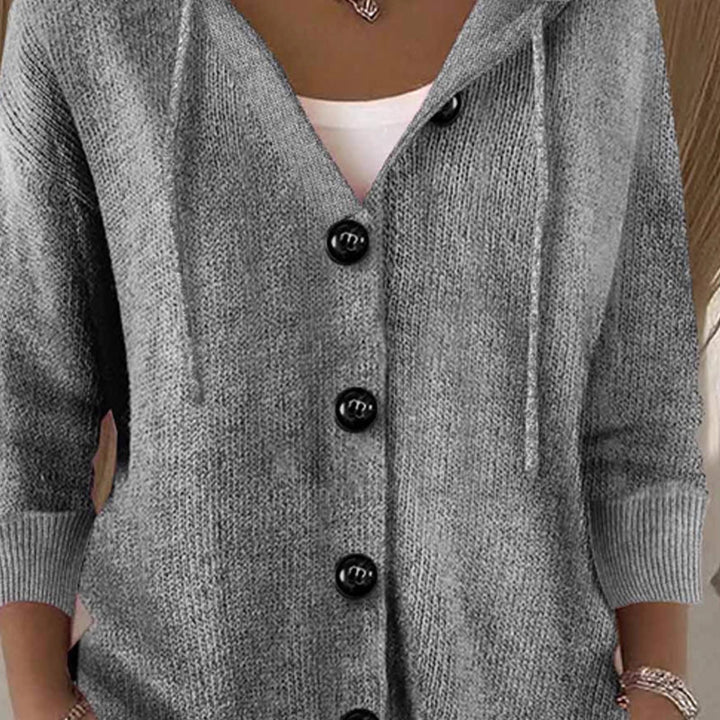 Livia | Cardigan Lungo Donna Elegante a Maniche Lunghe 4