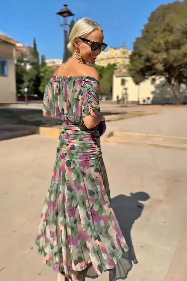 Livia | Elegante Abito da Cerimonia Lungo con Scollo a V per Donna 6