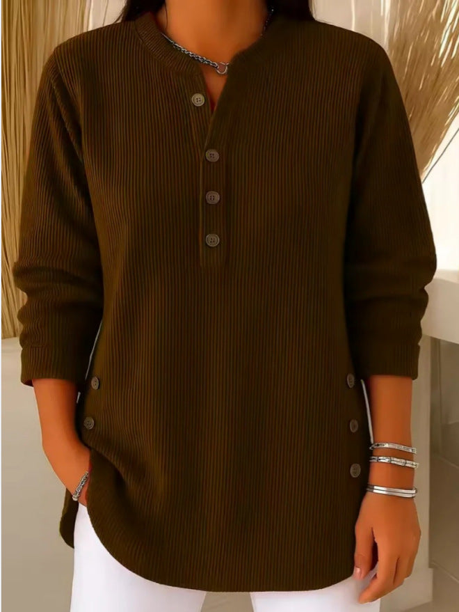 Livia | Elegante Maglia Donna a Maniche Lunghe Casual 5