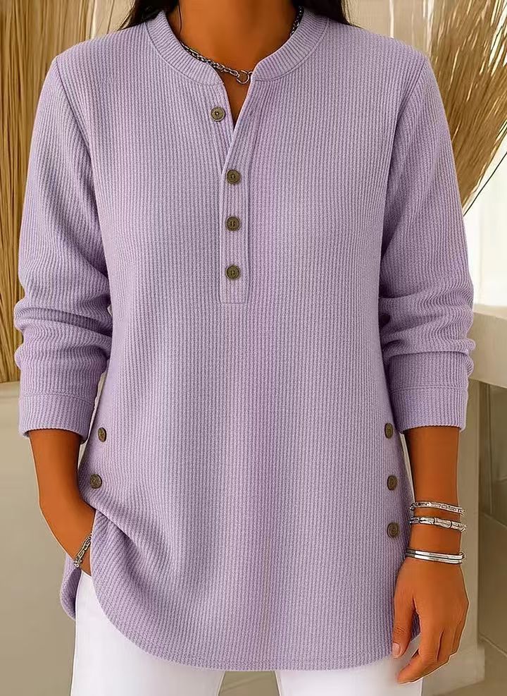 Livia | Elegante Maglia Donna a Maniche Lunghe Casual 7